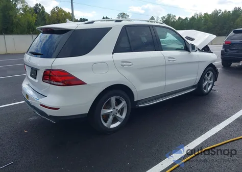 2016 Mercedes-Benz Gle 350 from USA, damaged, VIN 4JGDA5JB6GA729812